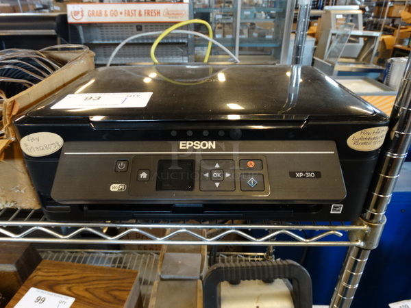 Epson Model XP-310 Countertop Copier Printer Scanner. 16x13x6