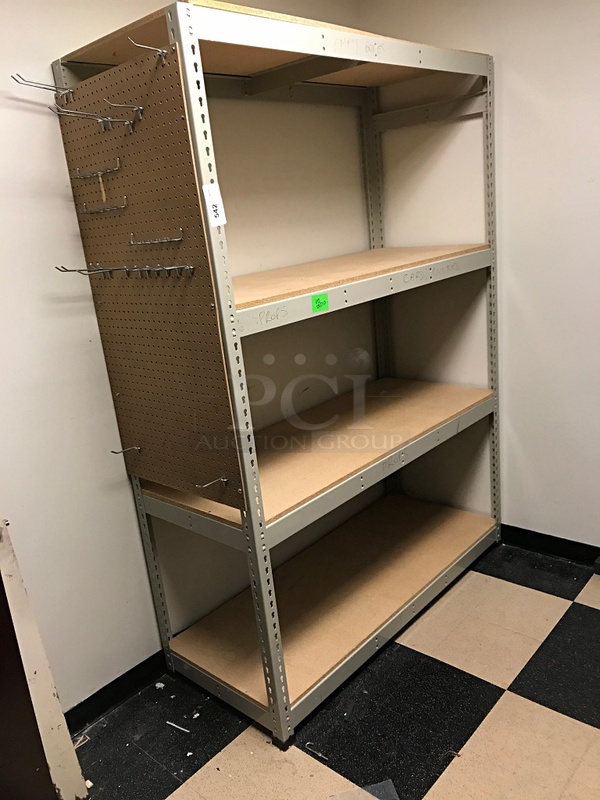 Heavy Duty Storage Rack w/ 4 Adjustable Shelves