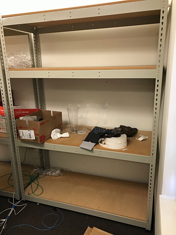 Two Heavy Duty Storage Rack w/ 4 Adjustable Shelves