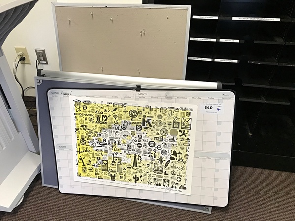 Four Organiser White Boards & Pin Boards