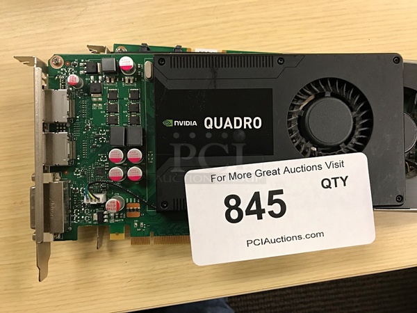 Nvidia QUADRO Professional Workstation Graphics Cards