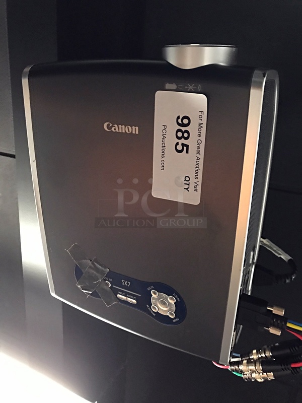 Canon SX7 Projector, 4000 Lumens, 115v 1ph