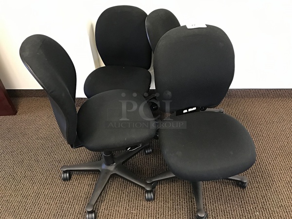 Four Herman Miller Task Chairs