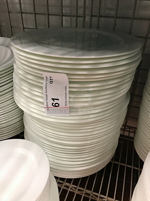 White Porcelain Dinner Plates