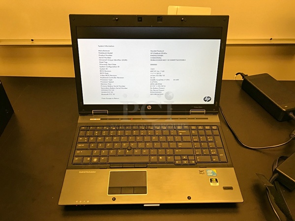 HP EliteBook 8540w 15.6