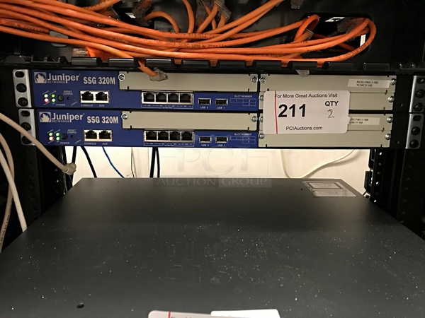 Juniper Networks SSG 320M LAN Secure Services Gateway (2x bid)