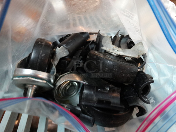 All One Money! Lot of Casters and Metro Clips! - Image 1 of 3