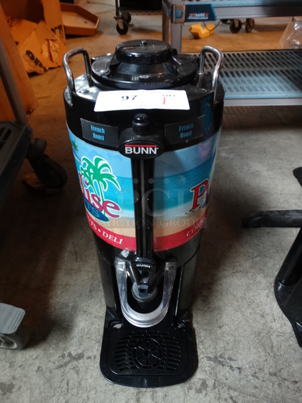 2013 Bunn Model TF SERVER Commercial Countertop Beverage Holder Dispenser w/ Drip Tray. 9x12x23 - Image 1 of 6