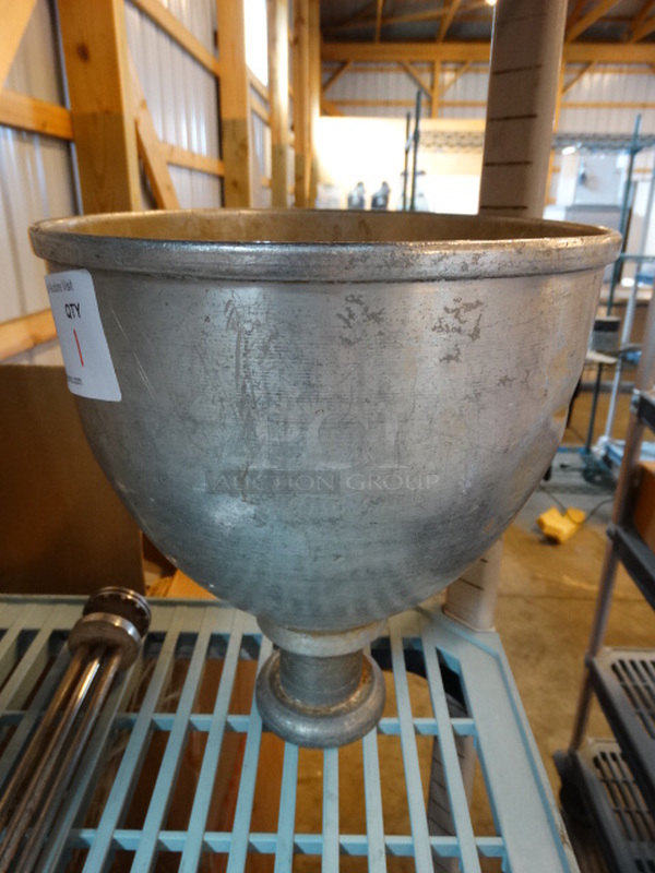 Metal Dough Dropper Hopper. 10.5x10.5x12.5 - Image 1 of 4