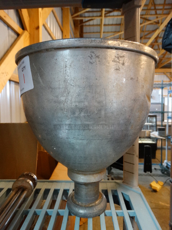 Metal Dough Dropper Hopper. 10.5x10.5x12.5 - Image 2 of 4