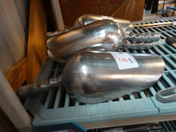 2 Metal Ice Scoops. 15x5.5x4. 2 Times Your Bid! - Image 2 of 3