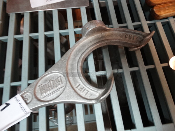 Tablecraft Metal Pail / Barrel Opener. 15x4x1.5 - Image 2 of 3