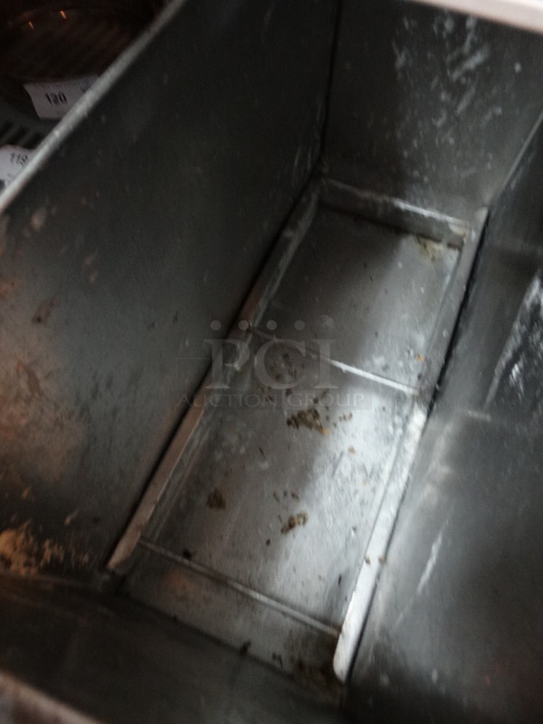 Metal Bin w/ Handles. 22x10x17 - Image 4 of 4