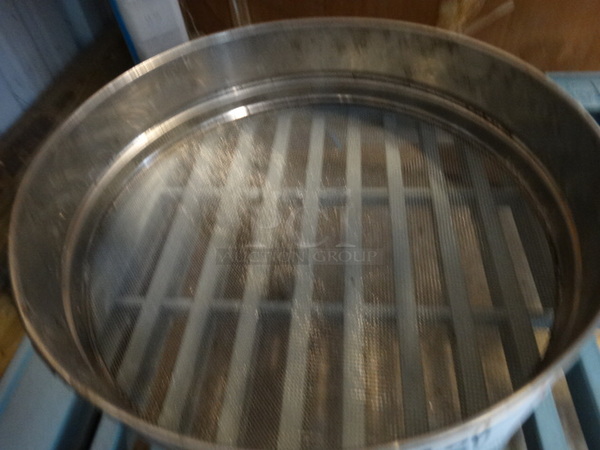 Metal Sifter. 10x10x2.5 - Image 2 of 2