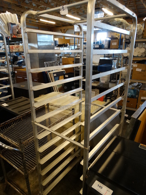 Metal Commercial Pan Transport Rack on Commercial Casters. 20x26x69 - Image 2 of 4