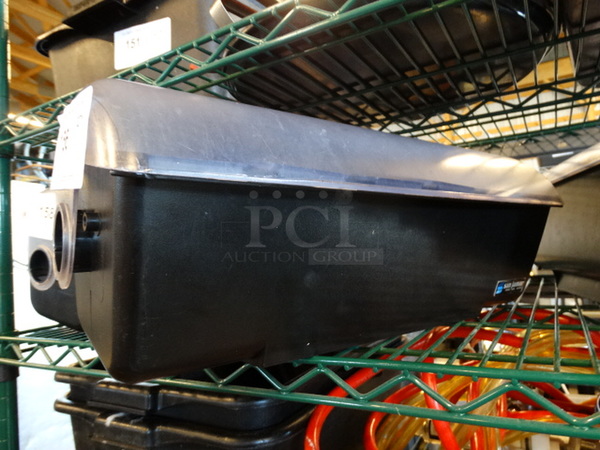 San Jamar Poly Bar Topping Rail w/ Lid and Drop Ins. 18x6x7 - Image 2 of 4