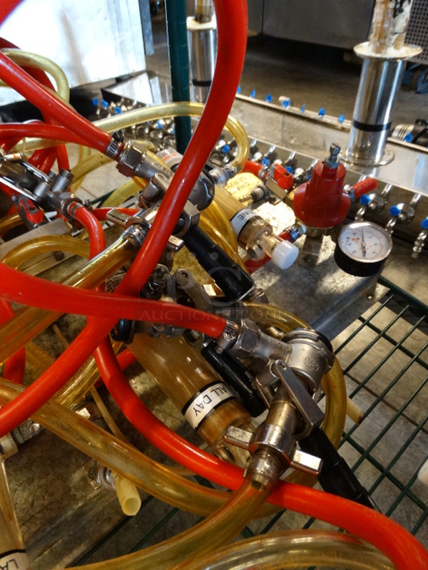 4 Micro Matic Metal Commercial Couplers w/ Gauge and Metal Panel. 4 Times Your Bid! - Image 3 of 3