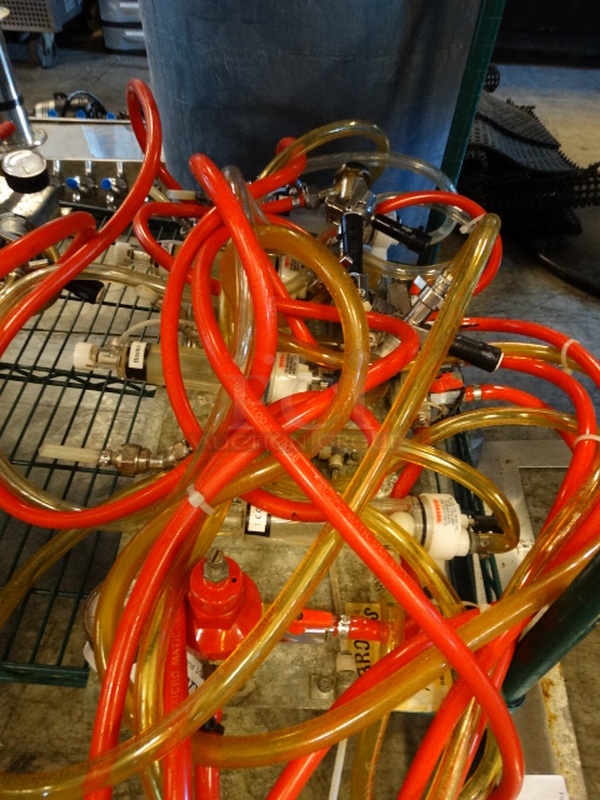 4 Micro Matic Metal Commercial Couplers w/ Gauge and Metal Panel. 4 Times Your Bid! - Image 1 of 4
