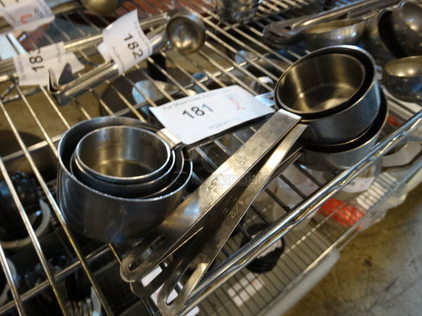 All One Money! Lot of Metal Dry Measuring Cups! - Image 1 of 4