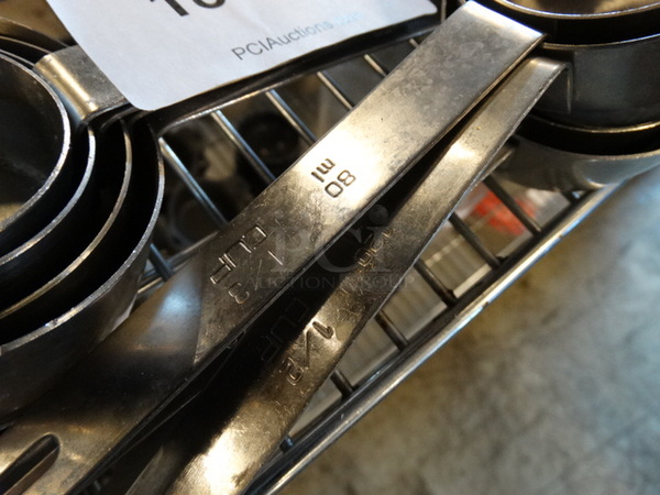 All One Money! Lot of Metal Dry Measuring Cups! - Image 4 of 4