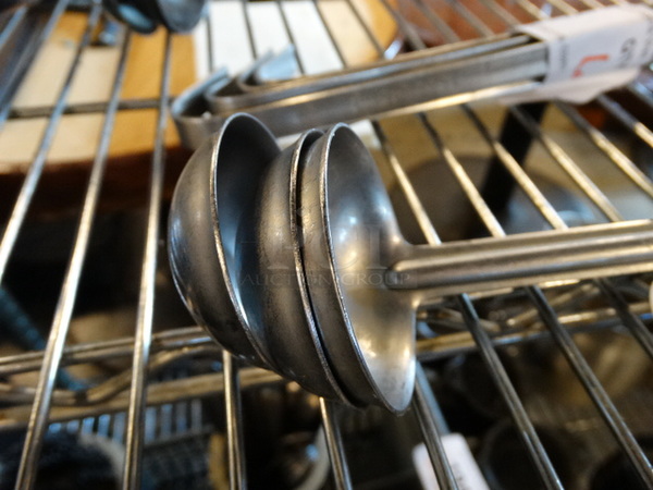 3 Metal Ladles. 12". 3 Times Your Bid! - Image 2 of 3