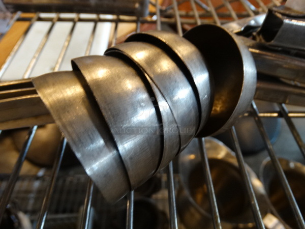 6 Metal Ladles. 11". 6 Times Your Bid! - Image 2 of 3