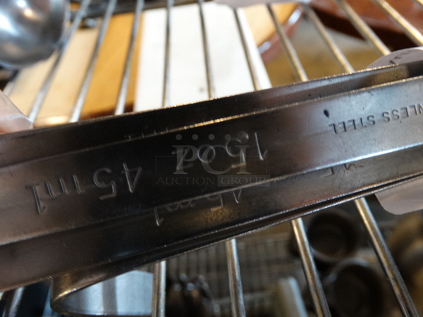 6 Metal Ladles. 11". 6 Times Your Bid! - Image 3 of 3