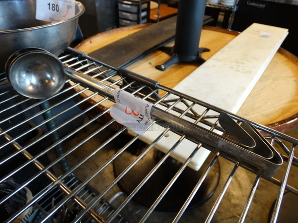 3 Metal Ladles. 12". 3 Times Your Bid! - Image 1 of 3