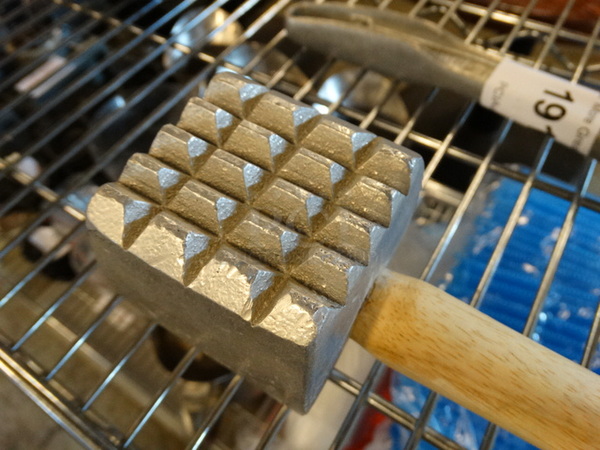 2 Items; Cutting Board Scraper and Meat Tenderizer. 2 Times Your Bid! - Image 2 of 3