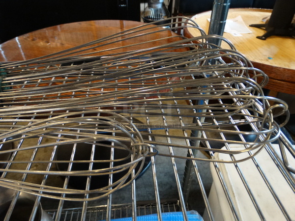 5 Metal Whisks. 12", 18". 5 Times Your Bid! - Image 2 of 2