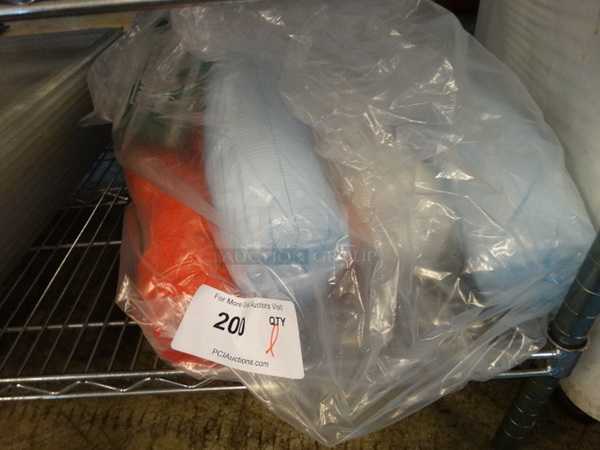 All One Money! Lot of Plastic Lids! - Image 1 of 3