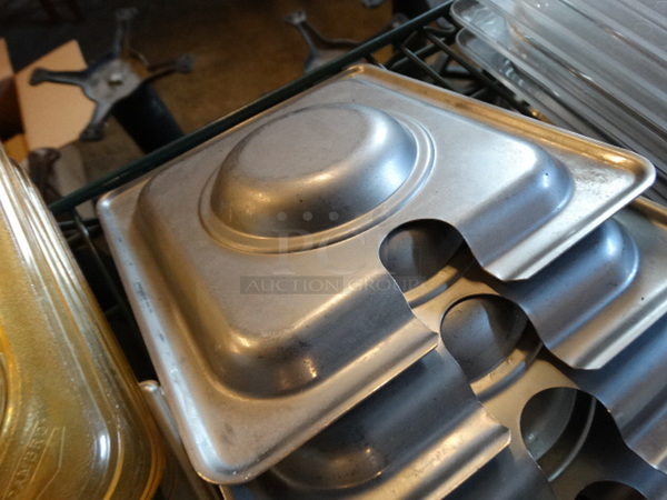 10 Stainless Steel 1/6 Size Drop In Bin Lids. 10 Times Your Bid! - Image 3 of 3