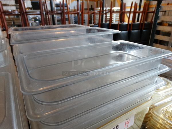 14 Poly 1/3 Size Drop In Bins. 1/3x6. 14 Times Your Bid! - Image 3 of 3