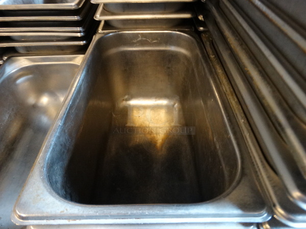 5 Stainless Steel 1/3 Size Drop In Bins. 1/3x6. 5 Times Your Bid! - Image 3 of 3