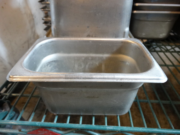 10 Stainless Steel 1/9 Size Drop In Bins. 1/9x4. 10 Times Your Bid! - Image 1 of 3
