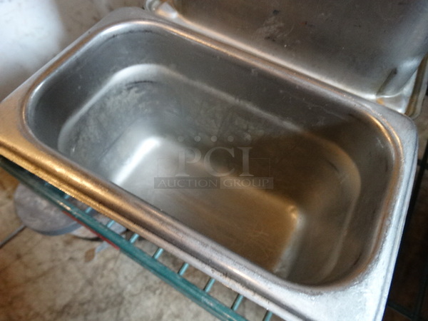 10 Stainless Steel 1/9 Size Drop In Bins. 1/9x4. 10 Times Your Bid! - Image 2 of 3