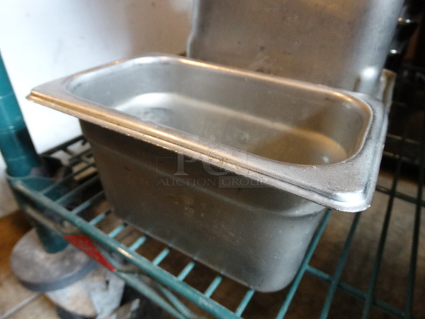 10 Stainless Steel 1/9 Size Drop In Bins. 1/9x4. 10 Times Your Bid! - Image 3 of 3