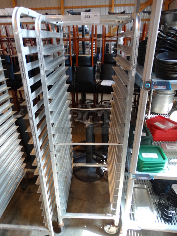 Metal Commercial Pan Transport on Commercial Casters. 20.5x26x69 - Image 1 of 4