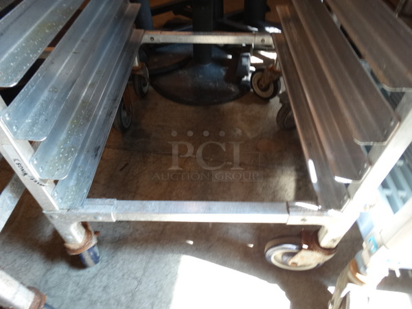 Metal Commercial Pan Transport on Commercial Casters. 20.5x26x69 - Image 4 of 4