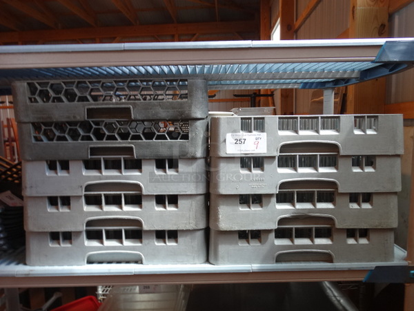 9 Poly Dish Caddies. Includes 19.5x19.5x4. 9 Times Your Bid! - Image 1 of 4