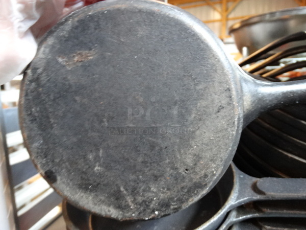 10 Cast Iron Skillets. 13x7.5x1.5. 10 Times Your Bid! - Image 3 of 3