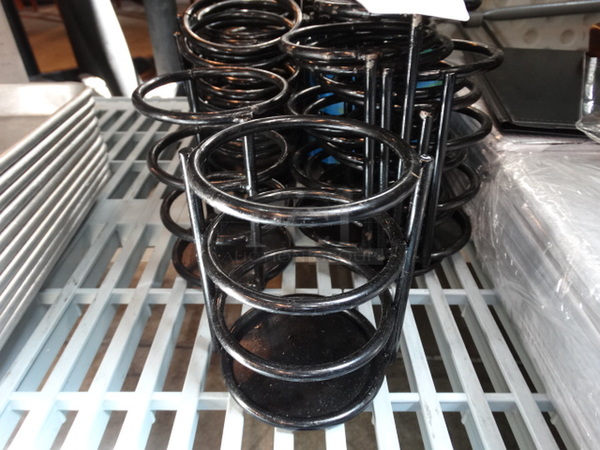 27 Black Metal Holders. 4x4x5. 27 Times Your Bid! - Image 1 of 2