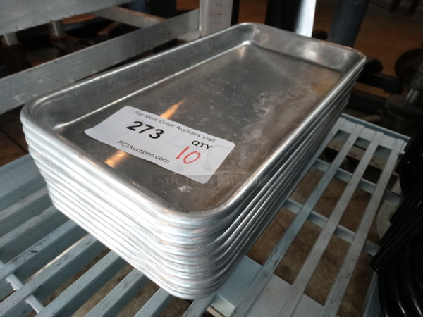 10 Metal Pans. 6.5x12.5x1. 10 Times Your Bid! - Image 2 of 2