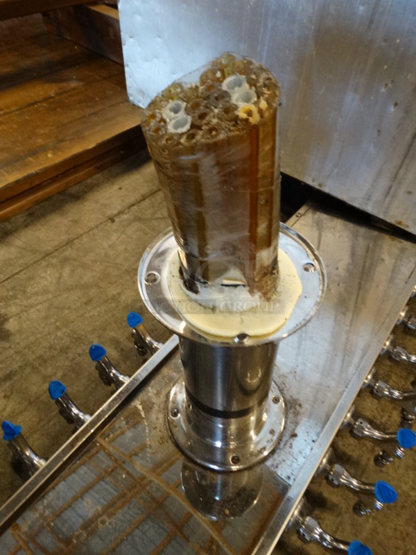 Stainless Steel Commercial 40 Tap Beer Tower. 62x18x21 - Image 5 of 6