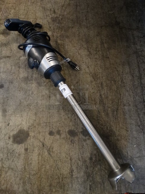 Waring Stainless Steel Commercial Immersion Blender. 5x5x31. Tested and Working! - Image 1 of 5