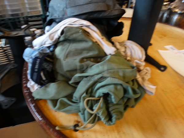 All One Money! Lot of Gray Backpack and Various Clothes!  - Image 2 of 3