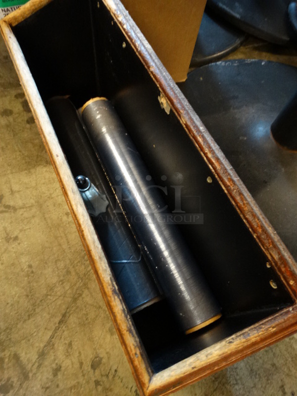 Wood Pattern Holder. 24x8x14 - Image 3 of 3