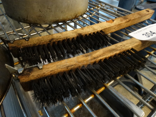 2 Coarse Brushes. 14". 2 Times Your Bid! - Image 2 of 2
