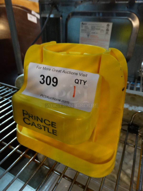Prince Castle Yellow Poly Wedger. 8x8x7 - Image 3 of 3