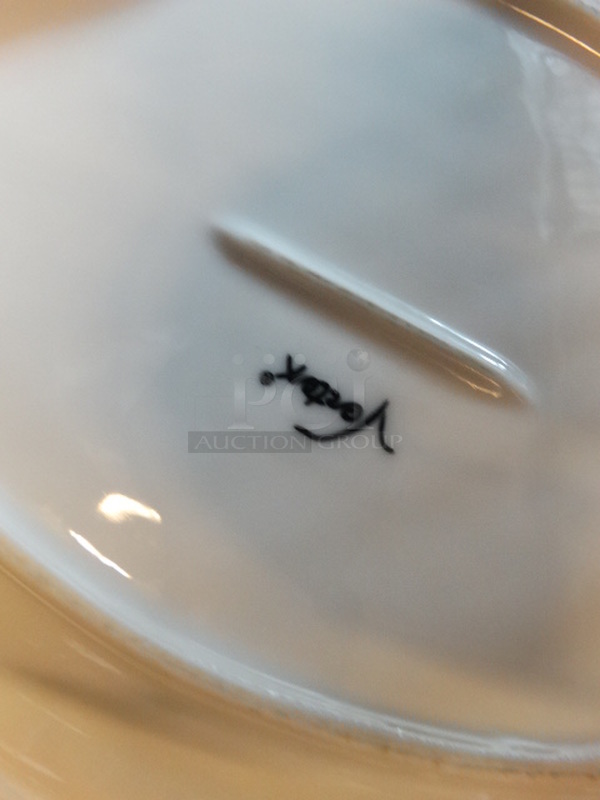 28 White Ceramic Oval Plates. 10x7x1. 28 Times Your Bid! - Image 3 of 3